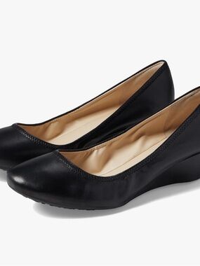 Cole haan Sloan Black Women's Wedge heels